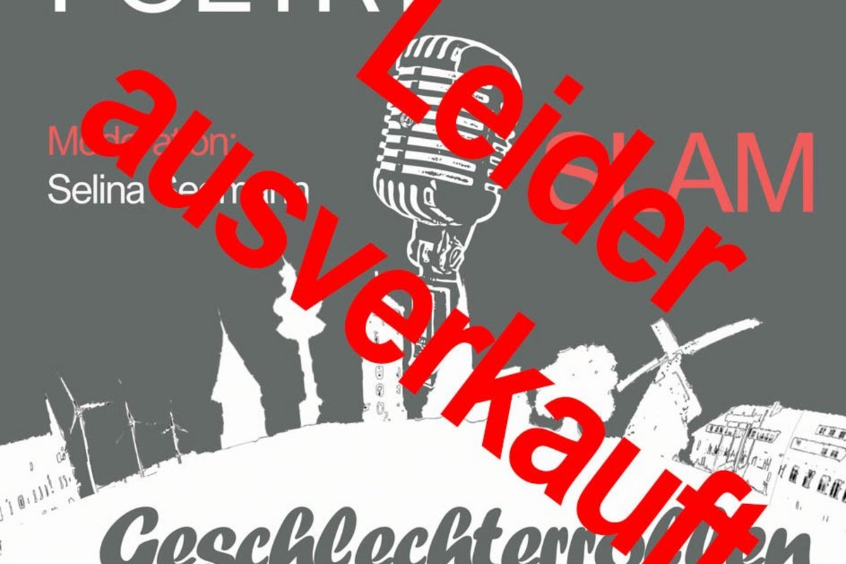 Der Poetry Slam im Bürgerhaus ist leider ausverkauft. Der Poetry Slam ist ausverkauft.